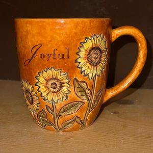 Grasslands Road Joyous Sunflower Coffee Mug